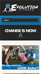 Mobile Screenshot of evolutionfitnessnow.com